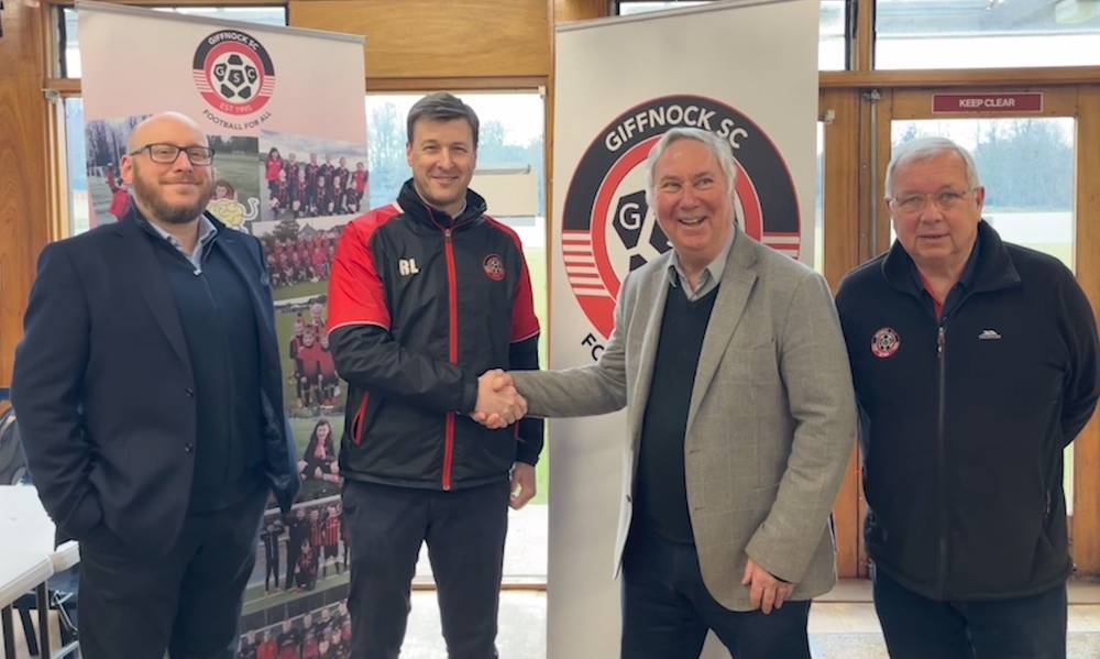 Écharpe De Football Giffnock - Supporters